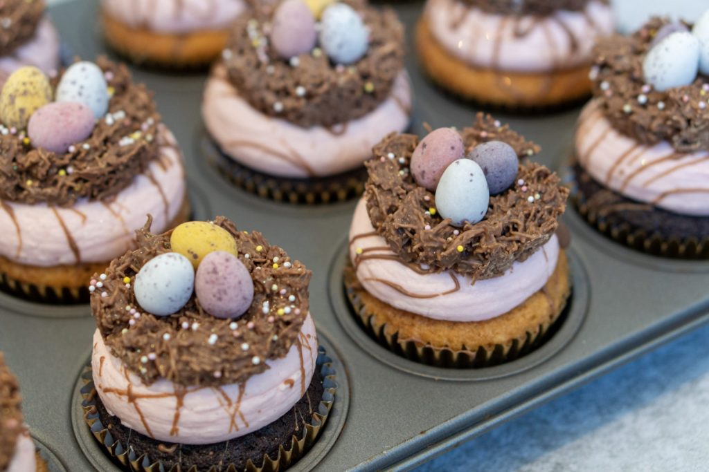 Mini Egg Easter Cupcakes