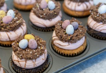 Mini Egg Easter Cupcakes